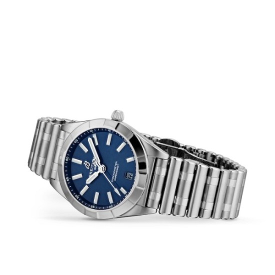 replica breitling chronomatquartz blue stainless steel watch a77310101c1a1 uk