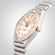 replica breitling chronomatquartz silver stainless steel & 18ct rose gold watch u77310591a1u1 uk