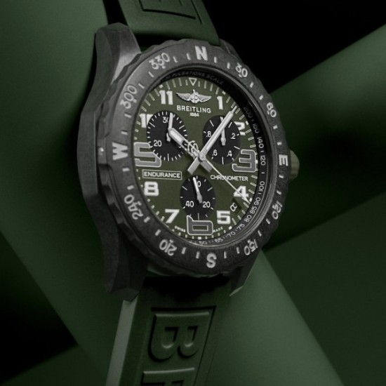 replica breitling endurance proquartz green rubber watch x823106b1l1s1 uk