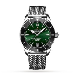 Breitling Superocean Heritageautomatic Green Stainless Steel Watch Ab2010121L1A1 Uk