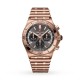 replica breitling chronomatautomatic grey 18ct rose gold watch rb0134101b1r1 uk