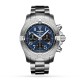 replica breitling avengerautomatic blue stainless steel watch ab01821a1c1a1 uk