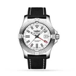 breitling avengerautomatic white leather watch a32397101a1x1 uk