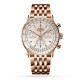 Replica Breitling Navitimerautomatic Silver 18Ct Rose Gold Watch Rb0139211G1R1 Uk