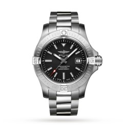 breitling avengerautomatic black stainless steel watch a173192a1b1a1 uk