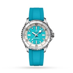 Breitling Superocean Unisex Automatic Turquoise Rubber Watch