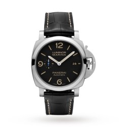 Panerai Luminor Automatic Black Alligator Watch Panerai Luminor Automatic Black Alligator Watch