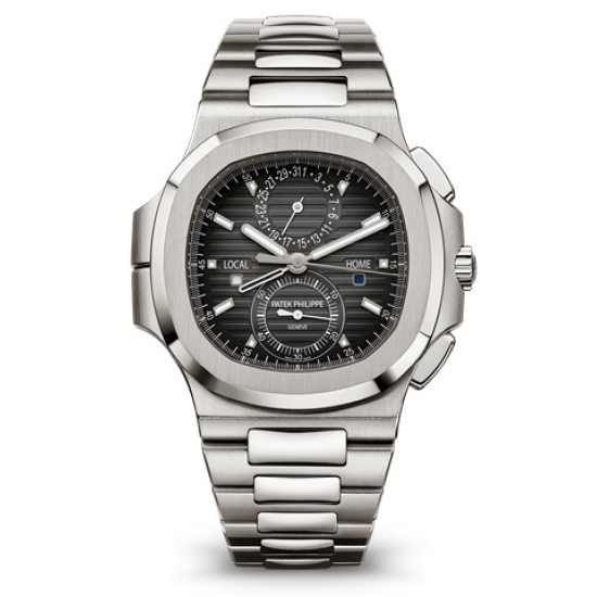 Replica Patek Philippe Nautilus Travel Time Steel Chronograph 5990/1A-001 Uk