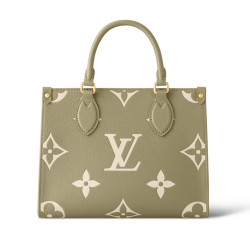 ONTHEGO PM TOTE BAG MONOGRAM EMPREINTE LEATHER M46647 UK