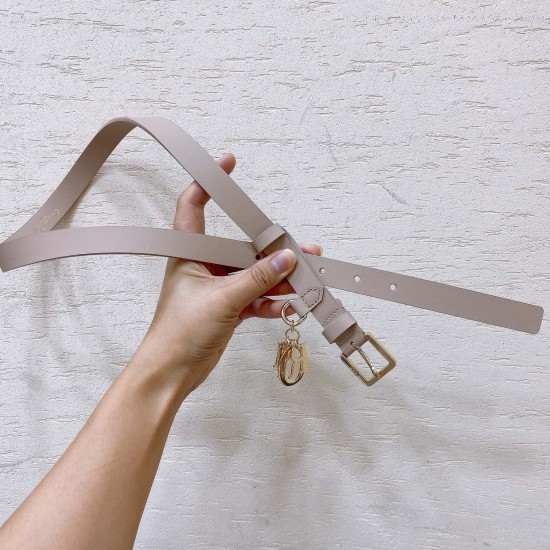 replica MISS BELT POWDER PINK SMOOTH CALFSKIN 20 MM - B330 UK