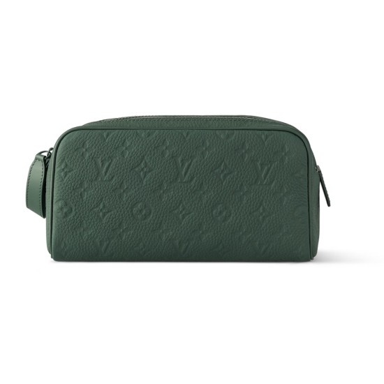 Replica L Men Clutch and pouch Dopp Kit Forest Green Monogram Taurillon M24442 Uk Replica L Men Clutch and pouch Dopp Kit Forest Green Monogram Taurillon M24442 Uk