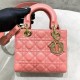 Replica Small Lady My Abcbag Antique Pink Cannage Lambskin Uk - 13316 - Buddha Luxury