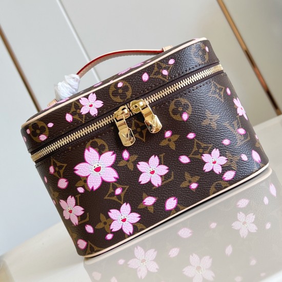 Replica Lv X Tm Nice Mini Bag Sakura Brown Monogram Canvas M14181 Uk - 13588 - Buddha Luxury