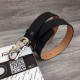 replica BELT DOUBLE GANCIO SILVER BUCKLE - B60 UK