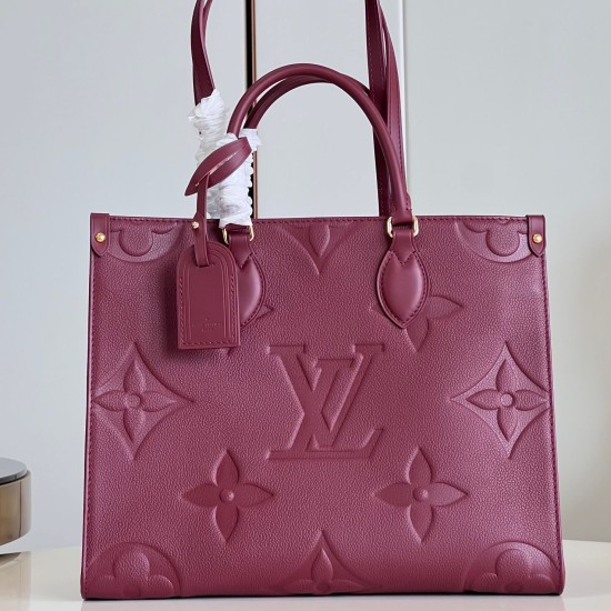 Replica Onthego Mm Tote Bag Monogram Empreinte Leather M46601 Uk - 13982 - Buddha Luxury