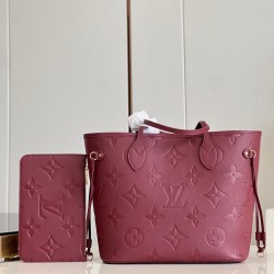 NEVERFULL MM TOTE BAG MONOGRAM EMPREINTE LEATHER M46599 UK