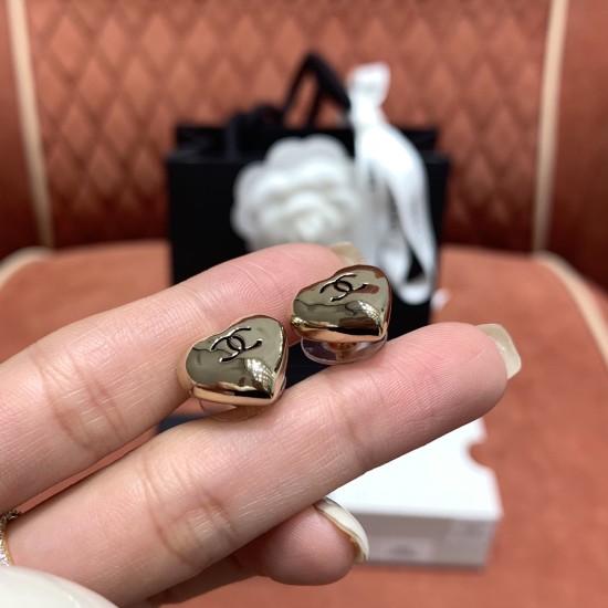 replica CHAMPAGNE GOLD STUD EARRINGS UK