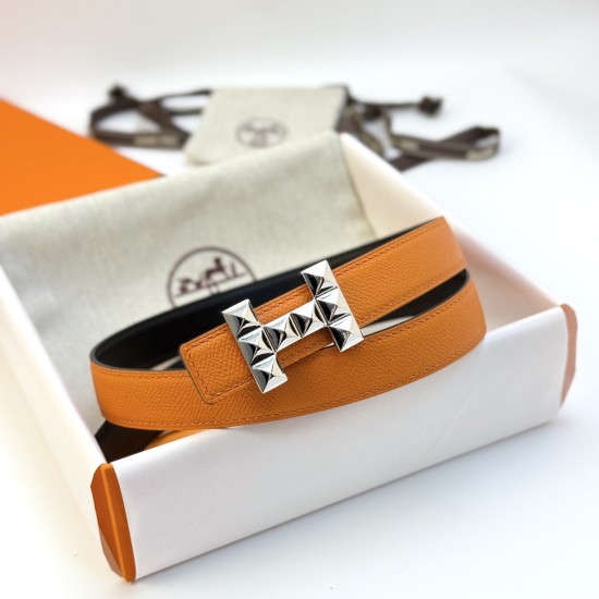 replica H INFINI BELT BUCKLE & REVERSIBLE LEATHER STRAP 24MM - B386 UK