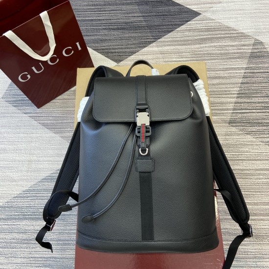 replica LARGE BACKPACK WITH WEB IN BLACK UK