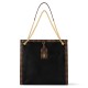 Replica Nova Mm Tote Bag Black Calfskin Leather M13137 Uk - 13700 - Buddha Luxury