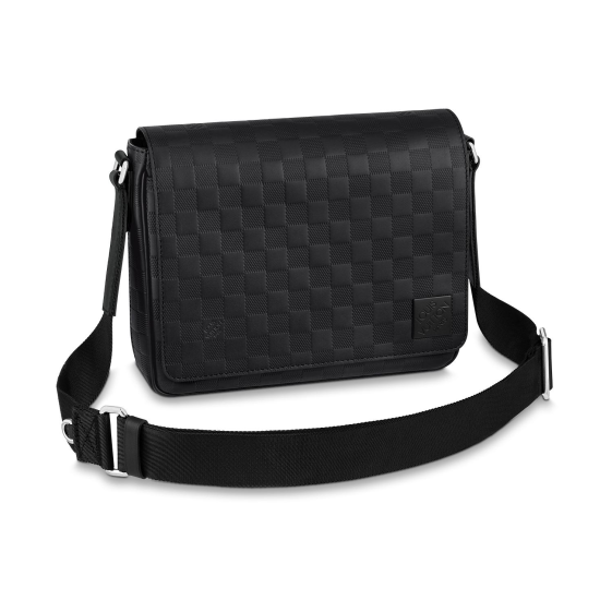 Replica District Pm Damier Infini Leather Bag In Black Uk - 15776 - Buddha Luxury