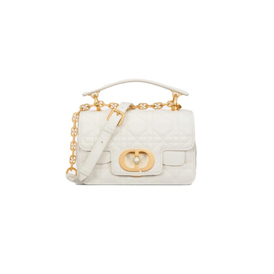 Replica Mini Jolie Top Handle Bag Latte Cannage Calfskin Uk - 13310 - Buddha Luxury