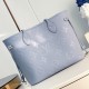Replica L 13904 LFR#10137 Buddha Luxury Replica Neverfull Mm Tote Bag Blue Monogram Empreinte Leather M46482 Uk - 13904 - Buddha Luxury