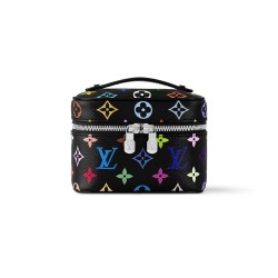 X Tm Nice Nano Vanity Case Black Monogram Canvas M14033 Uk