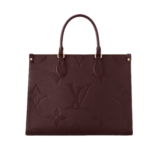 Replica Onthego Mm Tote Bag Wine Monogram Empreinte M46601 Uk - 13619 - Buddha Luxury