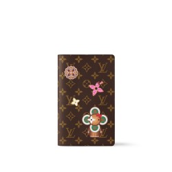 EMILY NOTEBOOK COVER MM BROWN MONOGRAM CANVAS GI1167 UK