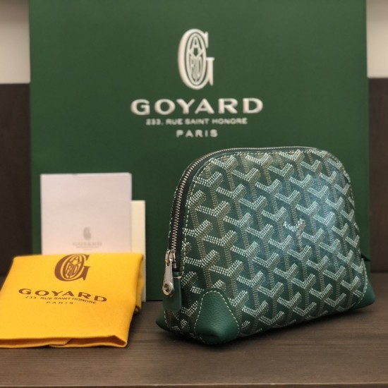 replica VENDOME COSMETIC POUCH IN GREEN UK