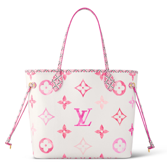Replica Neverfull Mm Handbag In White And Pink M22980 Uk - 14035 - Buddha Luxury