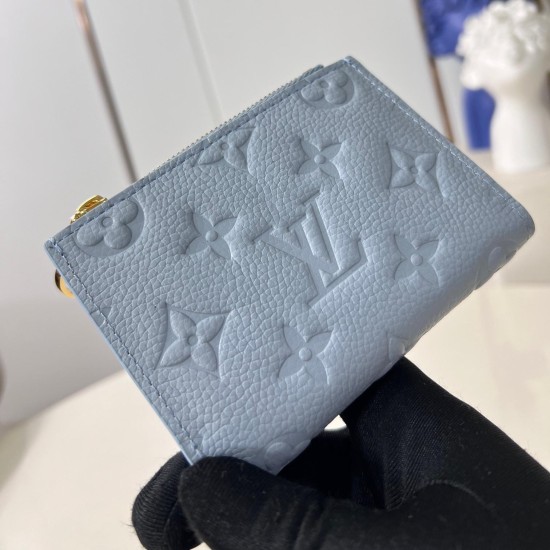 replica LISA WALLET BLUE OLYMPE MONOGRAM EMPREINTE M83587 UK