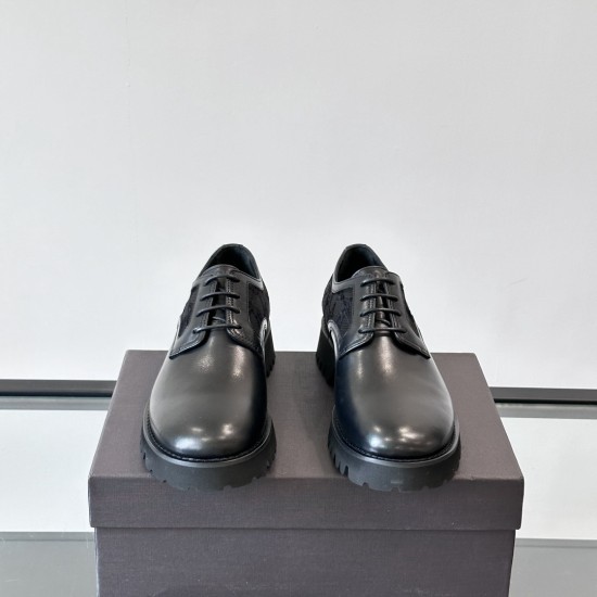 Replica VLOGO LEATHER DERBY SHOES BLACK LEATHER - VL206 UK replica VLOGO LEATHER DERBY SHOES BLACK LEATHER - VL206 UK