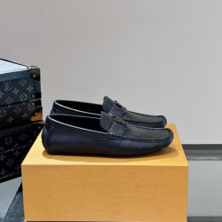 MONTE CARLO MOCASSIN BLACK DAMIER CANVAS - LV863 UK MONTE CARLO MOCASSIN BLACK DAMIER CANVAS - LV863 UK