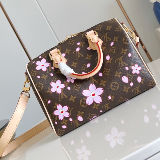 Replica X Tm Speedy Bandouliere 25 Sakura Brown Monogram Coated Canvas M14174 Uk Replica X Tm Speedy Bandouliere 25 Sakura Brown Monogram Coated Canvas M14174 Uk