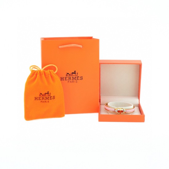 replica HERMES MINI CLIC CHAINE DANCRE BRACELET ROSE CANDEUR UK