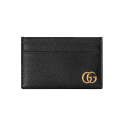 GG MARMONT CARD CASE BLACK METAL-FREE TANNED LEATHER UK