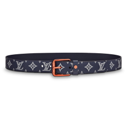 BELT VOYAGER MONOGRAM UPSIDE DOWN INK NAVY - B99 UK