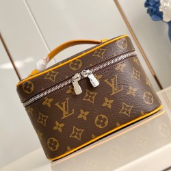 NICE MINI BROWN MONOGRAM MACASSAR M12654 UK NICE MINI BROWN MONOGRAM MACASSAR M12654 UK
