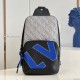 replica AVENUE SLINGBAG GRAY TAURILLON COWHIDE LEATHER UK