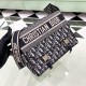 Replica Dior 13171 DFR#15047 Buddha Luxury Replica Medium Di0Rcamp Bag Blue Oblique Embroidery Uk - 13171 - Buddha Luxury