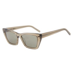 GREY ACETATE CAT-EYE SUNGLASSES SL657 - SG111 UK