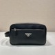 replica RECTANGULAR NYLON TRAVEL CASE IN BLACK UK