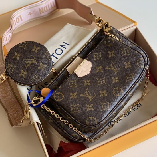 Replica L 13895 LFR#10418 Buddha Luxury Replica Multi Pochette Accessoires Rose Clair Monogram Canvas M44840 Uk - 13895 - Buddha Luxury