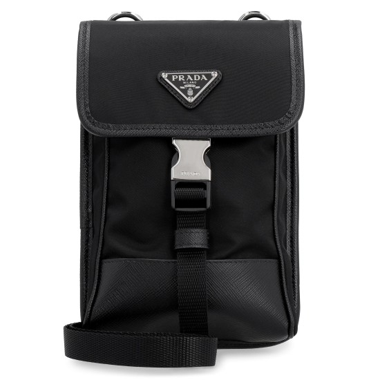 Replica Nylon Phone Pouch Black Uk - 15886 - Buddha Luxury