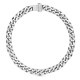 replica CHAIN LINKS NECKLACE ENGRAVED MONOGRAM SILVER UK