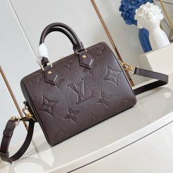 Speedy Bandouliere 25 Bag Chocolate Brown Lambskin Leather M14043 Uk Speedy Bandouliere 25 Bag Chocolate Brown Lambskin Leather M14043 Uk