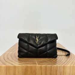 Toy Puffer In Lambskin Black Uk