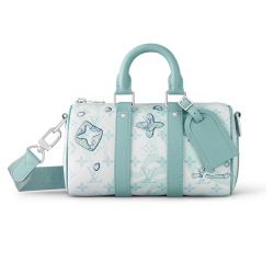 KEEPALL BANDOULIERE 25 MONOGRAM AQUAGARDEN M22527 UK